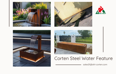 Corten Water Feature